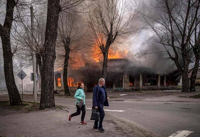 Penktadienį Ukrainoje suplanuota dešimt humanitarinių koridorių