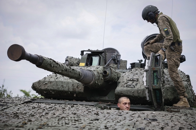 A. Jermakas: Ukraina nė nesvarstys derybų su rusais, kol kariai nepaliks jos teritorijos
