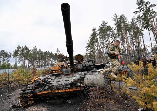 Ukraina: Rusijos pajėgos rengiasi dideliam puolimui Luhansko srityje