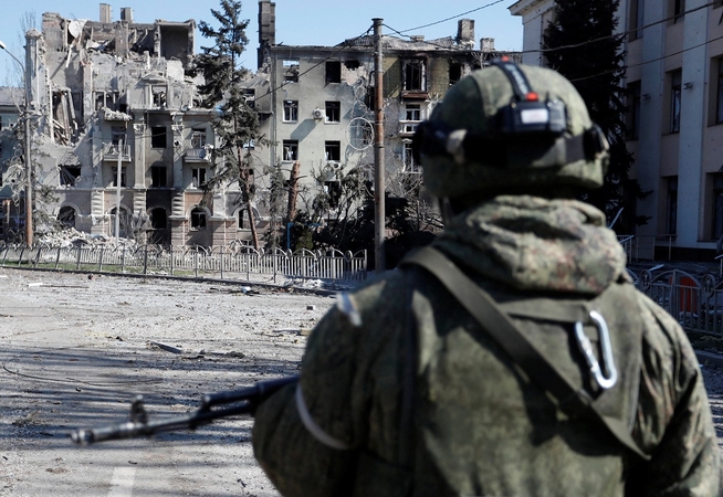 Pentagonas: JAV apmoko Ukrainos kariškius Vokietijoje