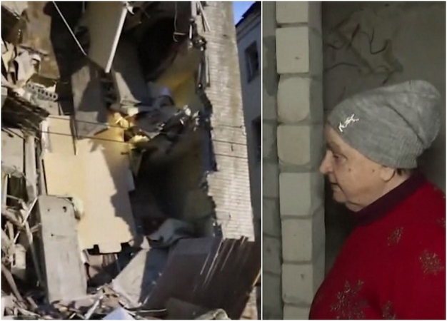 Ukrainietė Valentina prabilo apie siaubą: slėpiausi vonioje, kai po sprogimo pastatas smigo žemyn