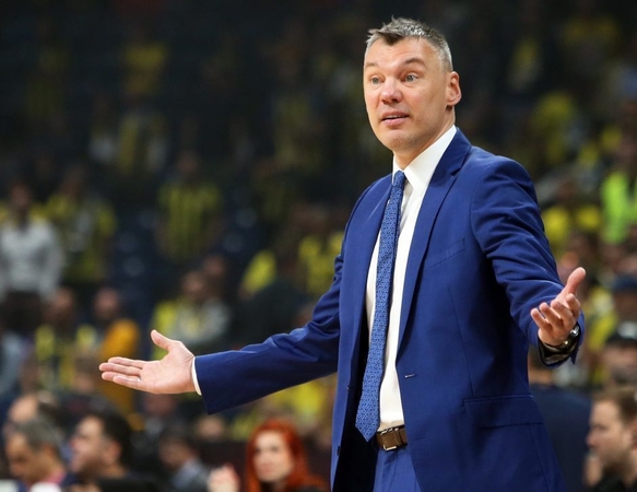 Š. Jasikevičius apgailestavo, kad „Barcai“ nepavyko gauti leidimo įsileisti sirgalius