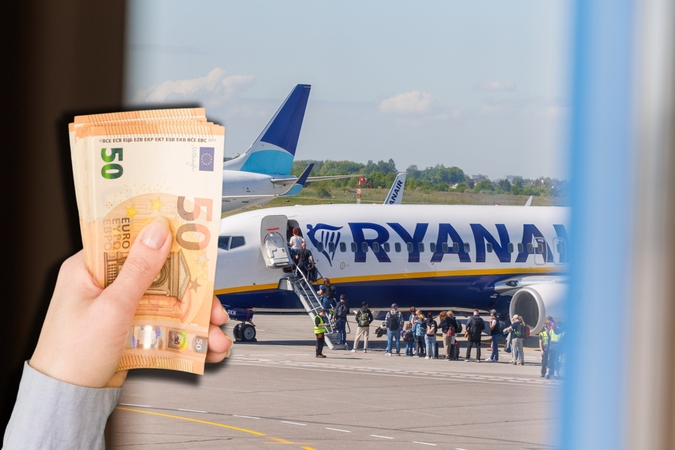 Iš „Ryanair“ – nemaloni žinia vėluojantiems: gali tekti susimokėti baudą