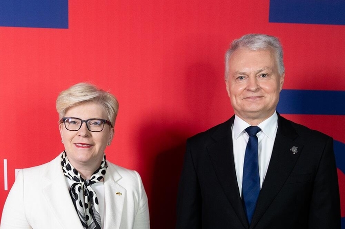 Ingrida Šimonytė ir Gitanas Nausėda