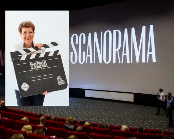 Laukia: G.Arlickaitė džiaugėsi, kad programoje "Lietuvių kino naujienos" laukia net penkios premjeros.