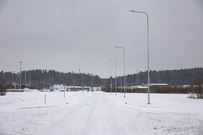 Vilniuje įrengta sunkiasvoriam transportui pritaikyta gatvė