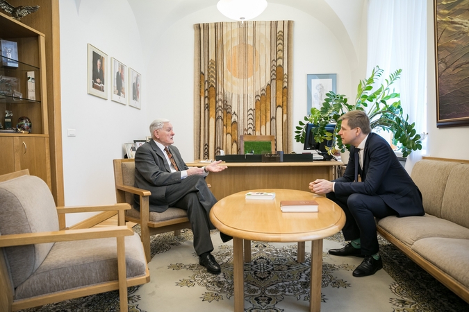 V. Adamkui suteiktas Vilniaus garbės piliečio vardas