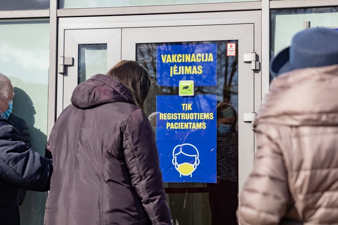 Per dvi šventines Velykų dienas Vilniuje paskiepyta per 6 tūkst. gyventojų