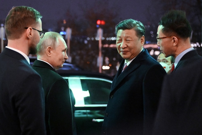  valstybinė žiniasklaida: Xi Jinpingas žada remti Maskvos pagrindinius interesus
