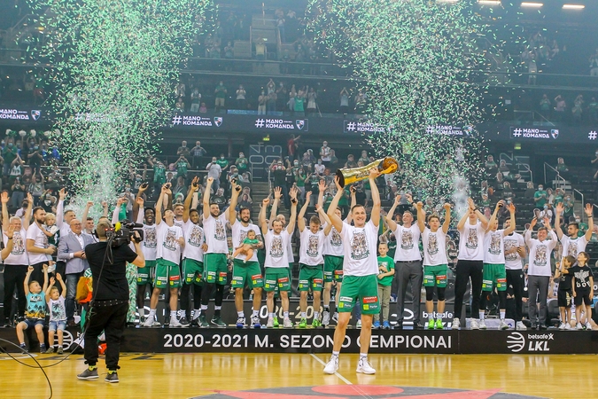 LKL finalo serija baigta: „Žalgiris“ čempionu tapo vienuoliktą kartą iš eilės