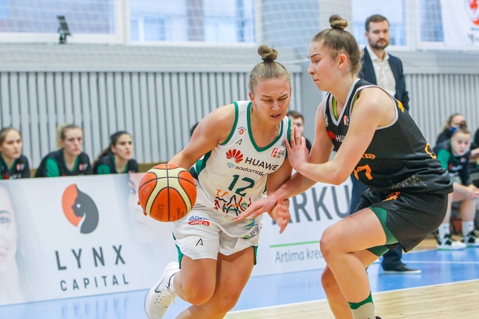 Finalo repeticijoje – užtikrinta „Kibirkšties-MRU“ pergalė prieš „Aisčių-LSMU“ krepšininkes