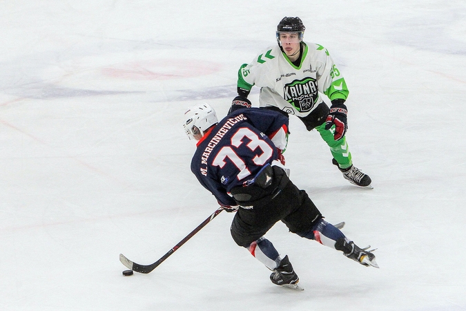 „Kaunas Hockey“ prarado tašką rungtynėse su autsaideriais