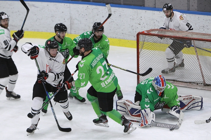 Lietuvos čempionato finalas prasidėjo užtikrinta „Kaunas Hockey“ pergale
