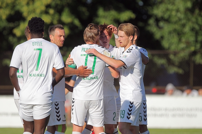 Visi trys A lygos klubai peršoko LFF taurės aštuntfinalį