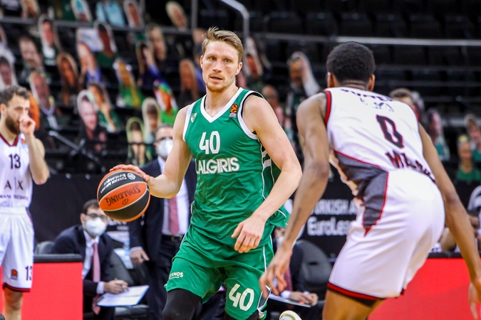 Po įnirtingos kovos „Žalgiris“ nusileido Milano krepšininkams