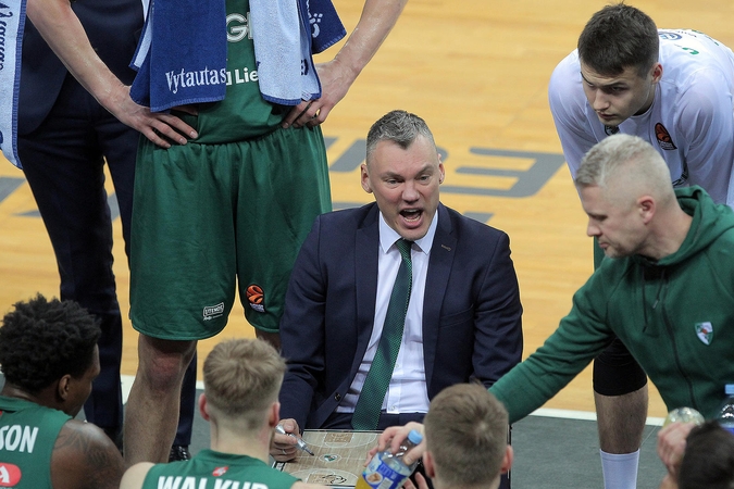 Š.Jasikevičius: laimėjome krisdami ant kiekvieno kamuolio