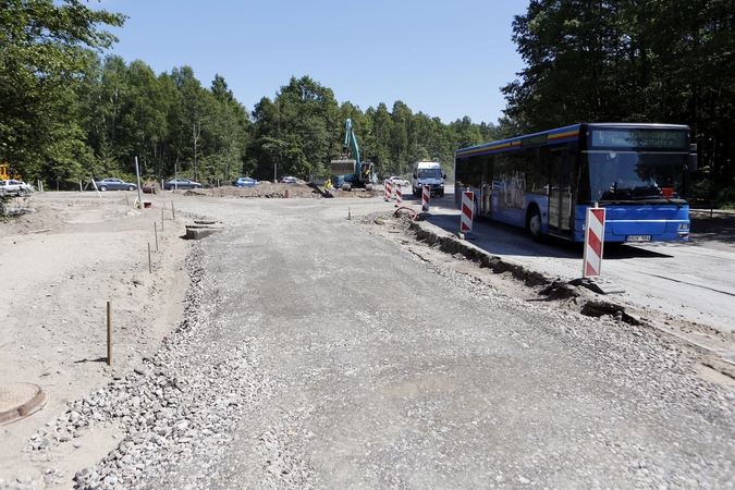 Keičiamos autobusų į pajūrį trasos