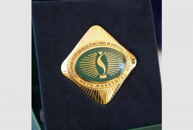 Šešiems pedagogams skirtos metų mokytojo premijos