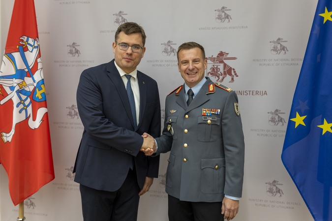 Vokietijos brigadai Lietuvoje vadovaus pirmasis NATO kovinės grupės Rukloje vadas