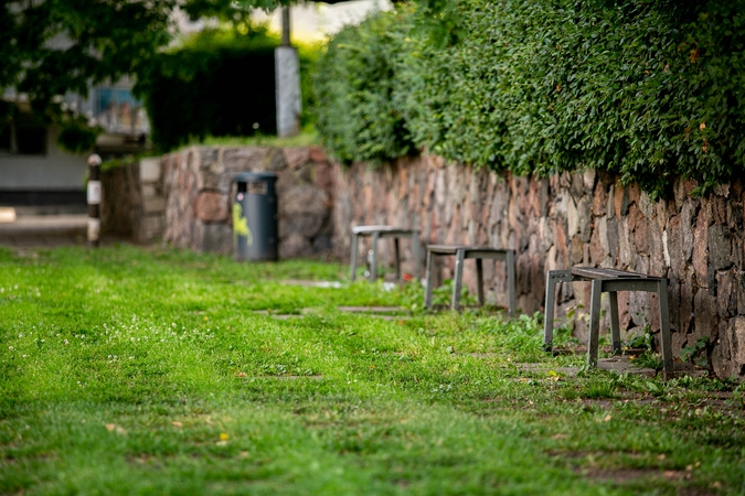 Rašytojo Petro Cvirkos skveras Vilniuje