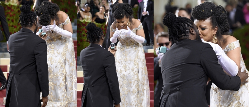 Kostiumų instituto pokylyje „Met Gala“ piršlybos sukėlė emocijų pliūpsnį