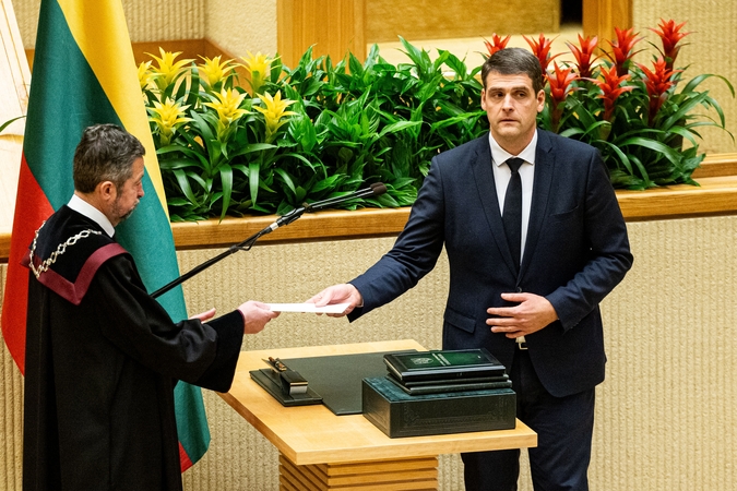 Apgautas Žemaitaitis save lygina su Trumpu