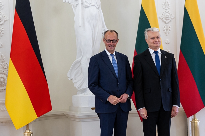 Friedricho Merzo žinia lietuviams: galite pasikliauti Vokietija