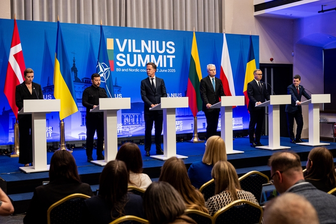 NATO lyderiai Vilniuje: nėra požymių, kad JAV atitrauks karius iš rytinio sparno