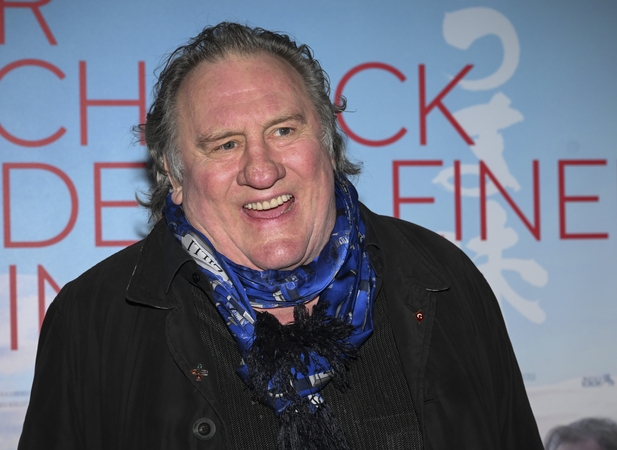 Iš prancūzų aktoriaus G. Depardieu atimtas Belgijos garbės titulas