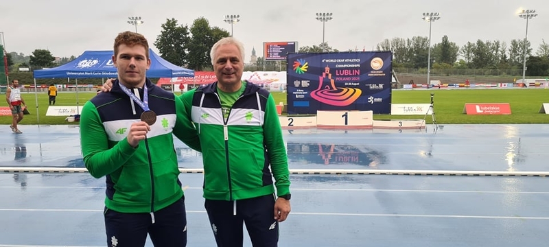M. Paurys pasaulio kurčiųjų lengvosios atletikos čempionate laimėjo bronzos medalį