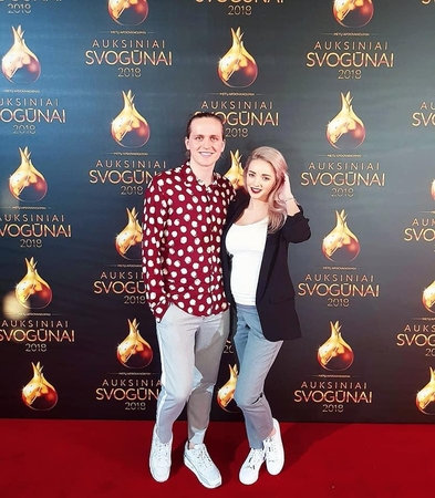 Žygimantas Gečas ir Anžela Adamovič-Gečienė