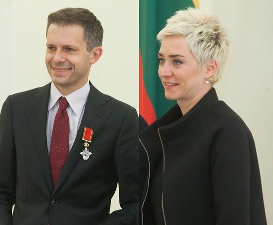 Andrius Tapinas ir Rasa Tapinienė