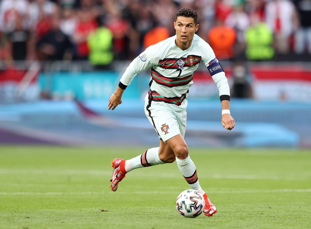 Ilgai Budapešte vargę portugalai startavo pergale, C. Ronaldo tapo rekordininku