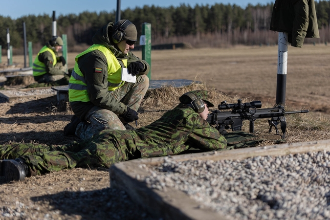 Klaipėdos rajone 300 aktyviojo rezervo karių pradėjo pratybas
