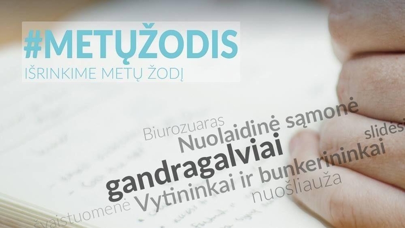 Išrinko Metų žodį ir posakį