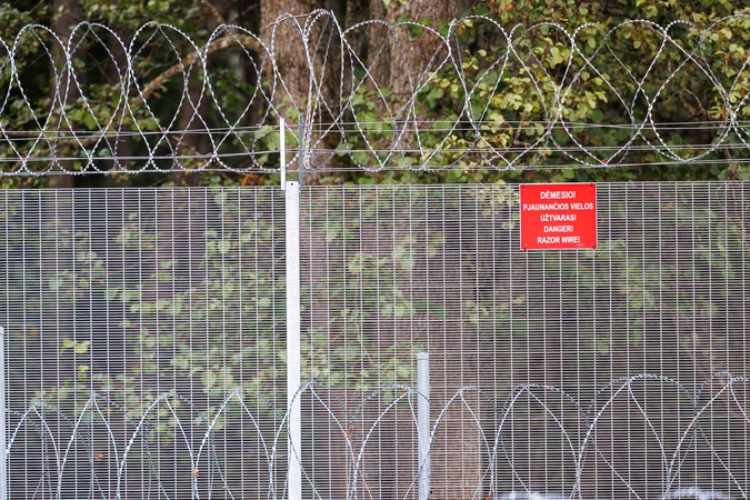 VSAT: pasienyje su Baltarusija apgręžti septyni neteisėti migrantai
