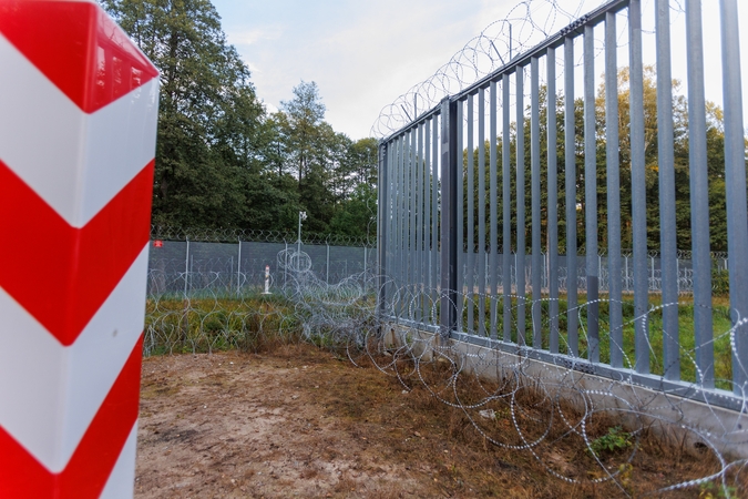VSAT: pasienyje su Baltarusija nefiksuota neteisėtų migrantų