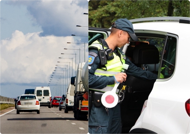 Moteris autostradoje sumaišė pedalus – greitį viršijo beveik dvigubai