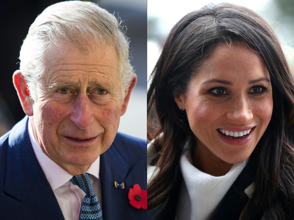 Princas Charlesas  ir Meghan Markle