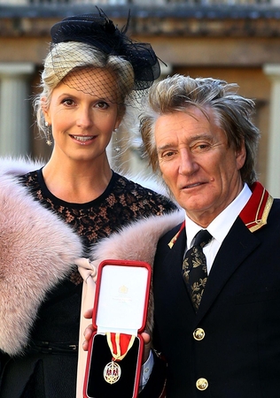Rod Stewart ir  Penny Lancaster