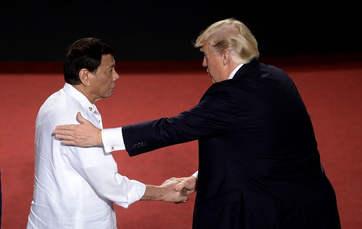 Rodrigo Duterte ir Donaldas Trumpas