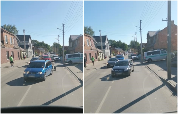 Panemunėje automobilis sužalojo šešiolikmetį mopedo vairuotoją