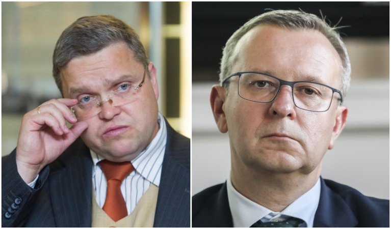 Vitas Vasiliauskas (kairėje) ir Mantas Zalatorius