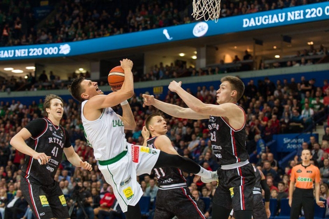 Vilniuje dominavęs „Žalgiris“ tapo vienvaldžiu LKL lyderiu