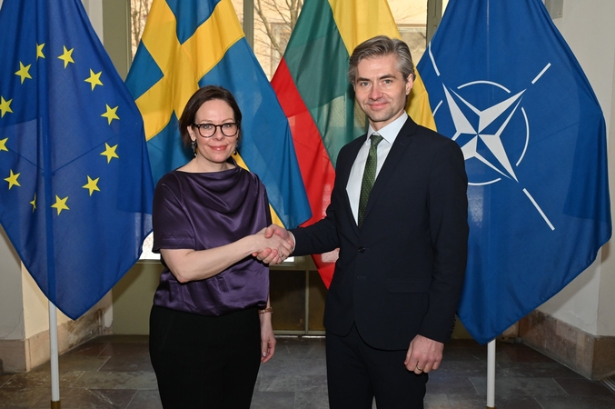 Maria Malmer Stenergard ir Kęstutis Budrys