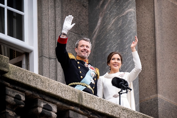 Danijos karalius Frederikas X pasakė pirmąją viešą kalbą 