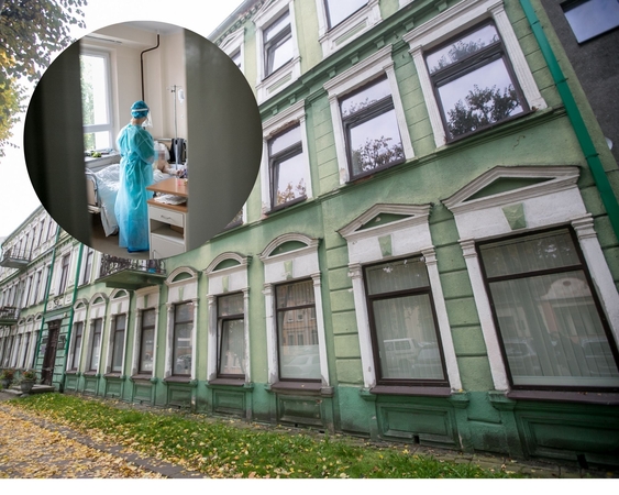 Vienam ligoniui nustačius COVID-19, palatos kaimynų iškelti neskubėjo