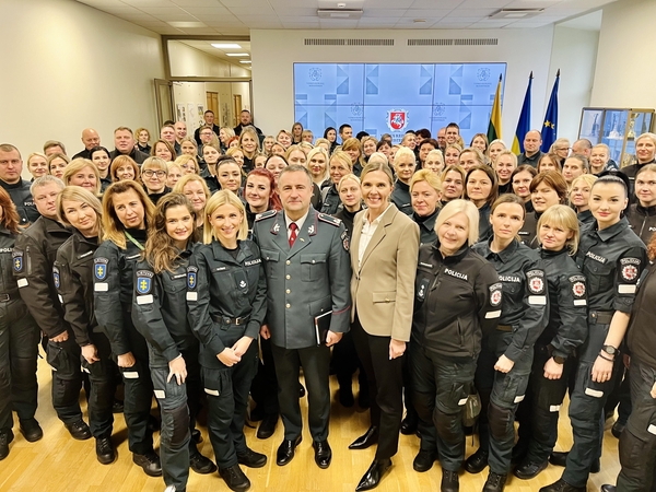 A. Bilotaitė: bendruomenės pareigūnas turi būti centrinė nusikaltimų prevencijos ašis