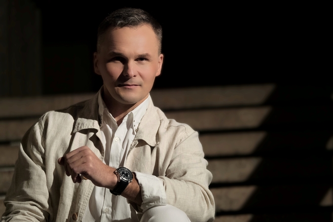 Naują dainą pristatantis G. Leškevičius: vidinė kišenė yra arčiausiai širdies