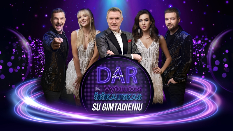 Grupės „Dar“ dešimtmečio proga – įspūdinga V. Šiškausko dovana